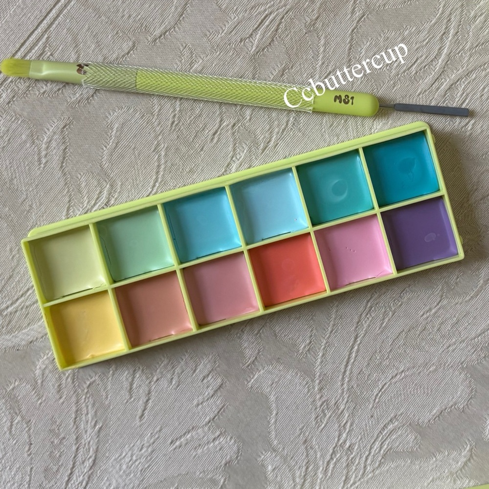 Made by Mitchell Color Case Cream Pigment Paint Palette The Eclectics BNIB - Picture 8 of 15